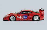 Ferrari F40 GT1 #40 Ferte-Haywood 